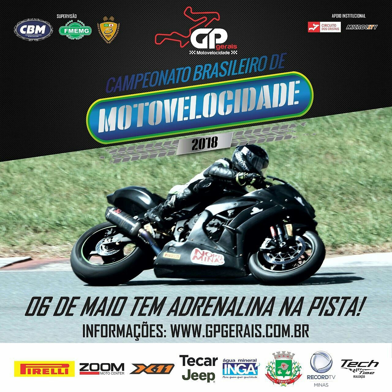 Abertura Campeonato Brasileiro de Motovelocidade e 2° Etapa do Gpgerais