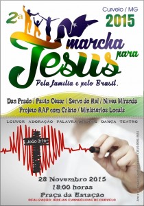 Marcha para Jesus - Divulgação- Curvelo