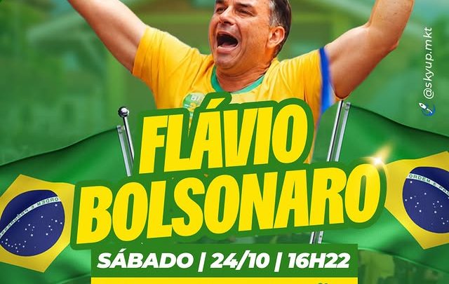 Curvelo terá nova carreata em apoio a Flávio Bolsonaro no dia 24 de outubro